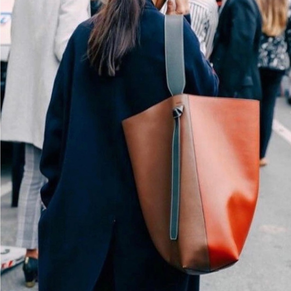Celine Twisted leather tote
